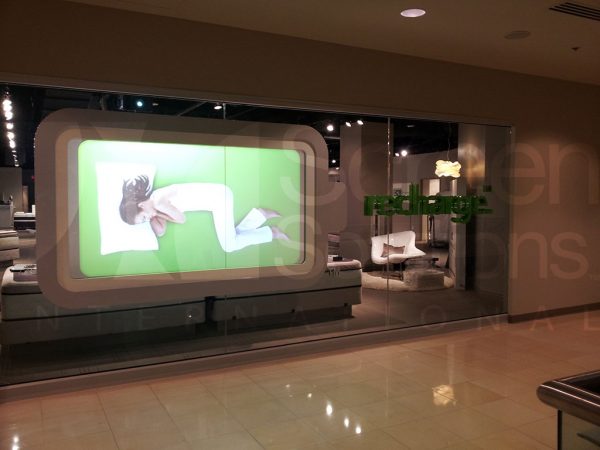 definition rear projection film marketing